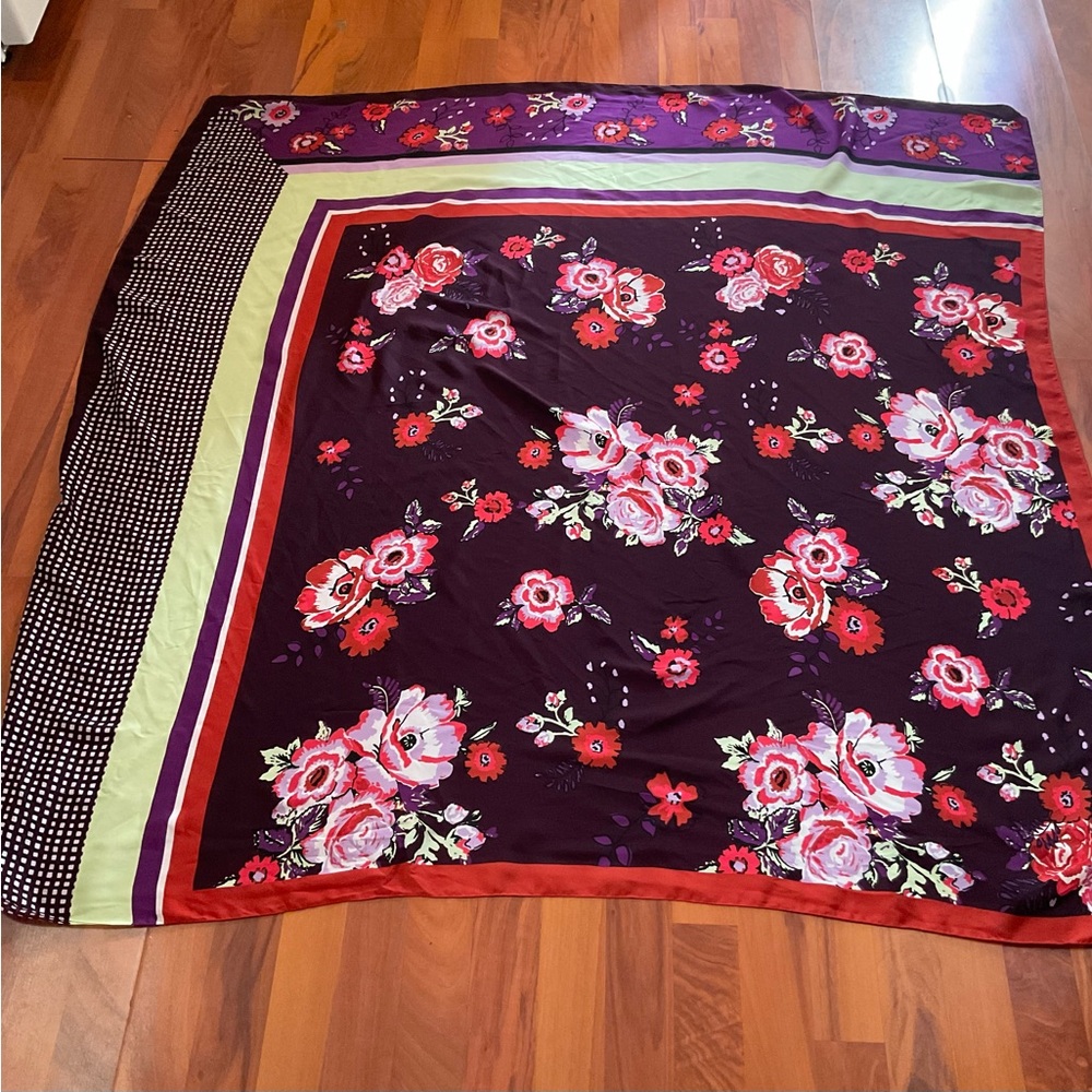 Free People Gorgeous Oversized Square Scarf - Picture 2 of 5